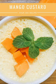 Mango Custard Your Veg Recipe Recipe Mango Dessert Recipes Dessert Recipes Mango Dessert