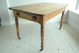 Victorian Antique Rustic Pine Dining Kitchen Table With Drawers Antique Kitchen Table Dining Table In Kitchen Rustic Dining Furniture