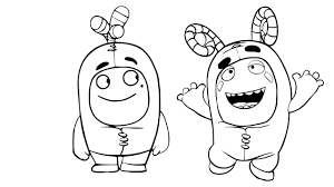 Find more coloring pages online for kids and adults of cute oddbods coloring pages to print. Oddbods Coloring Pages 55 Images Free Printable