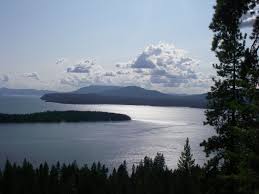 Lake Pend Oreille From Bob S Table Rock High On The Property Lake Pend Oreille Natural Landmarks Lake