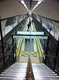 A Rare View Of Two Platforms In One On The Tube Network