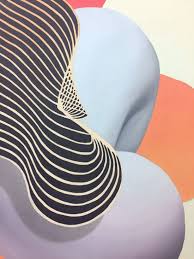 Pixels Meet Paint Two Worlds Collide In Vickie Vainionpaa S Intriguing Art Geode Art Abstract Artwork