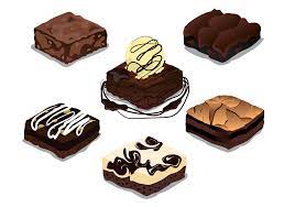 Free Brownie Vector Food Videos Desserts Dessert Illustration Brownie