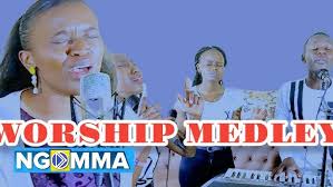 POWERFUL WORSHIP MIX_YOU'RE ALPHA OMEGA/NI WEWE BWANA by Yulah Musyimi ft  Danny bless