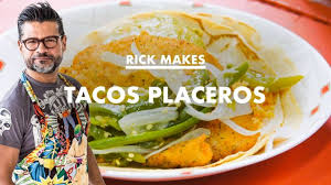 Meanwhile, warm up your tortillas by placing them in a dry pan over low heat until slightly browned. Rick Makes Tacos Placeros Video Dailymotion