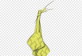 Cara mudah membuat ketupat lebaran ketupat lebaran terbuat dari dua helai daun kelapa yang masih muda. Ketupat Rendang Lebaran Ketupat Angle Leaf Wing Png Pngwing