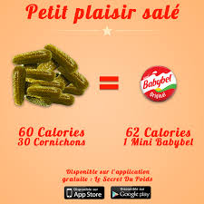 Comparaison De Calories Pour Les Cornichons Vs Babybel Par Le Secret Du Poids Secret Du Poids Pour Maigrir Perdre Du Poids Regime