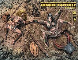 Jungle Fantasy: Survivors # 7 Wrap Around Variant Cover Edition !!! VF/NM |  Comic Books - Modern Age / HipComic