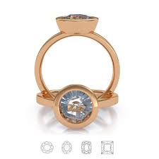 Maybe you would like to learn more about one of these? Minimal Wide Low Profile Bezel Set Solitaire Engagement Ring Setting