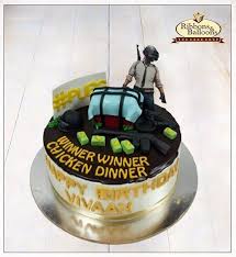 Children S Birthday Birthday Cake Ribbons And Balloons Cake Images With Price Oh And There Are Cakes For Pubg Fans At Ribbons And Balloons We Never Say No To Novel Ideaswe Take It Up As A Challenge And Never Disap Cake Cake Shop