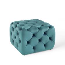 Check spelling or type a new query. Get The Anthem Sea Blue Tufted Button Square Performance Velvet Ottoman Eei 3776 Sea From 1stopbedrooms Now Accuweather Shop