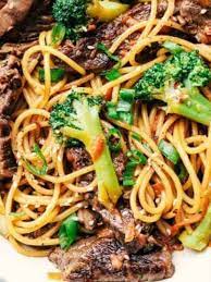 20 Minute Garlic Beef And Broccoli Lo Mein Howtocook Recipe Stew Meat Recipes Stew Meat Recipes Quick Broccoli Beef