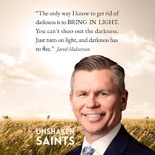 Tap 💙 if Brother Halverson helps you see the gospel in a whole new light!  — How do we get rid of darkness? “The only way I know to get rid of