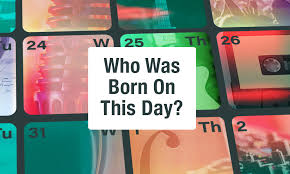 Born On This Day Today This Day In Music