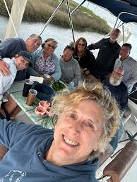 Sailing with family at Goslings