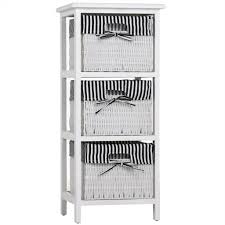 Regal auf rollen schubladenregal schubladenschrank schubkästen box kiste. Casaria Korbregal Badregal Mit 3 Korben Landhaus Real De