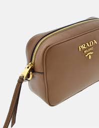 Crossbody Bag Vitello Prada Phenix Cannella Eb
