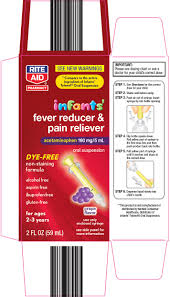 Infants Fever Reducer And Pain Reliever Suspension Rite