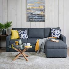 You should now have a tidy rectangle. Sorrento Corner Sofa Bed With Storage Grey