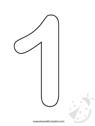 Numero 1 Da Colorare Sagome Numeri Sagome Dei Numeri Utili Per Creare Biglietti O Festoni Numeri Numeri Scuola Dell Infanzia Stampe Con Citazioni