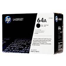• lift the scanner and top cover • lift the old toner cartridge out by the middle handle • remove new toner from packaging. Genuine Hp 64a Cc364a Black Laserjet Toner Cartridge Toner Cartridge Toner Cartridges