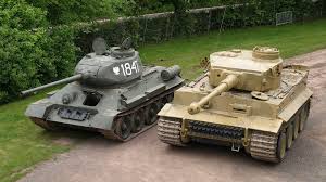 T 34 85 And Tiger I Tanks Military Tiger Tank Army Tanks