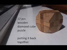 Check spelling or type a new query. 12 Pieces Diamond Wooden Cube Puzzle Part 2 Putting It Back Together Youtube