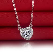 5 out of 5 stars. 2 Carat Heart Shaped Synthetic Diamonds Women Engagement Pendant Necklace Convincing High Quality Free Maintenance Service Heart Shaped Diamond Pendant Heart Shape Pendantdiamond Heart Aliexpress