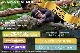 Zoo taiping & night safari provides a look at the secret world of wild animals. Zoo Taiping Night Safari Home Facebook