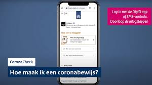 Log in met je digid. Hoe Maak Ik Een Coronabewijs Met De Coronacheck App Youtube