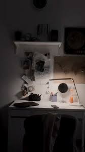 Vintage Aesthetic Study In 2020 Study Table Aesthetic Bedroom Aesthetic Rooms