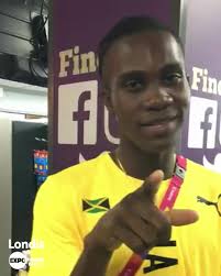 Team Jamaica's Boxer Daniel Hylton came...