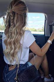 1 Soft Waves Facing One Direction2 Pull Hair Away From Face And Do A Simple 3 Strand Braidthat S It Super Cute And Ea Hair Styles Long Hair Styles Hairstyle