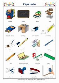 Papeleria Jpg 600 849 Flashcards Para Criancas Aula De Espanhol Fale Espanhol