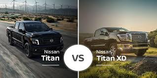 Nissan Titan Vs Nissan Titan Xd Brotherly Pickup Truck Battle