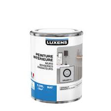 La peinture n'étant pas mon peinture couleurs interieures luxens. Peinture Interieure Gris Granit 5 Luxens Mat 0 250l Ravate Com