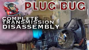 Vw Bug Transmission Disassembly Tutorial For 1969 Volkswagen Beetle Youtube