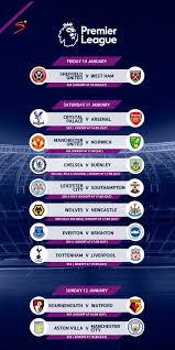 Get the full premier league fixtures for the top six and all the epl matches today. Cj Sportsmedia On Twitter This Week S English Premier League Soccer Fixtures All Matches Live On Supersport Hd Cjsportsmedia Epl Barclays Supersport Pl Https T Co Gckwdhkv3k