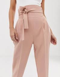 Asos Design High Waist Balloon Tapered Pants Asos Tapered Pants Asos Designs Summer Cocktail Dress