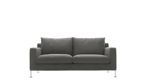 Upholstery available in fabric or leather. Contemporary Sofa Harry B B Italia Leather Fabric By Antonio Citterio