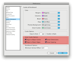 Then press control + r, or command + r on the mac, in order to hide the rulers. Smart Guides Illustrator Vs Indesign Cs4 Tiny Tutorials Adobe Classroom