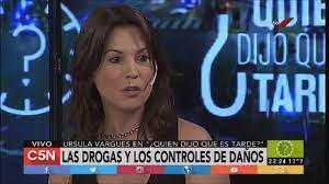 Miércoles, 30 de junio de 2021 10:40 Ursula Vargues Drogas Youtube