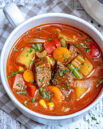 Smokey tomato soup with chickpeas kitchenaid fresh tomatoes, vegetable broth, flat leaf parsley, red pepper flakes and 8 more southwestern pork and bean soup pork pinto beans, onion, boneless pork chops, chili powder, chopped tomatoes and 1 more Homemade Vegetable Beef Soup Recipe Healthy Fitness Meals