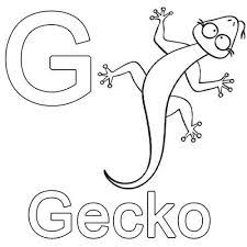 Kostenlose Malvorlage Buchstaben Lernen Kostenlose Malvorlage G Wie Gecko Zum Ausmalen Buchstaben Lernen Vorschulprojekte Alphabet Malvorlagen