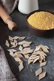 Scopri come prepararla in casa. Cresc Tajat O Crescetagliate La Pasta Di Polenta Delle Marche