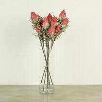 Most artificial flowers that are available on ebay are made of fabric materials that provide a realistic look and/or feel. Protea Faux Flowers You Ll Love In 2021 Wayfair