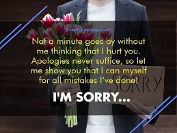 The pang of sorrow and the emptiness i feel without you, overwhelm me. I Am Sorry Messages For Girlfriend Apology Quotes Apologizing Quotes Message For Girlfriend Sorry Messages For Girlfriend