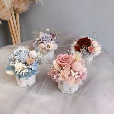 香薰石永生盆花 how to preserve flowers floral wreath floral