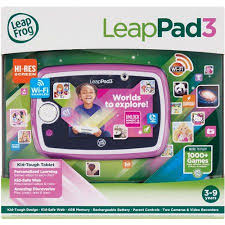 Leapfrog Leappad3 Kids Learning Tablet With Wi Fi Green Or Pink Walmart Com Learning Tablet Kids Learning Leap Frog