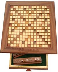 Custom Wooden Scrabble Board By Vancouver Woodsmith Hatch Co Scrabble Board Scrabble Wooden Board Games